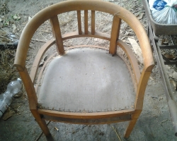 027 - sedia pezzo unico