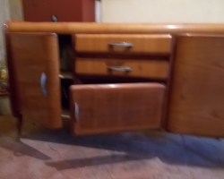 023 - Credenza con alzata anni '70